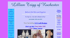 Desktop Screenshot of lilliantrigg.com